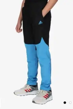 140 新品 アディダス ジュニア スウェットパンツ 長ズボン トラックパンツ