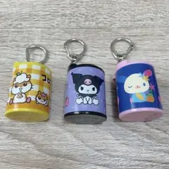 サンリオ　コインシリンダー2 コロコロリリン クロミ　ウサハナ　3点セット