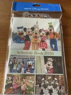 東京ディズニーリゾート　実写2026スケジュール帳