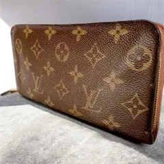 【極美品】ルイヴィトン モノグラム ポルト モネ ジップ ラウンドファスナー