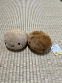 レア・当時物】温泉まんじゅうくん 箱入りぬいぐるみ 2個ver. 平成 