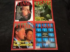TIME INTERNATIONAL 平成4年7月発行 4冊 英語雑誌 1992