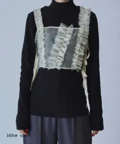 ムウトアール/ORGANDY LAYERED TOPS mtor オーガンジー