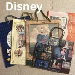 ディズニー 紙袋 各種4枚+おまけ１点