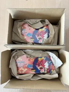 スペシャルBOX ポケモンセンターヒロシマ スカーレット＆バイオレット 2BOX