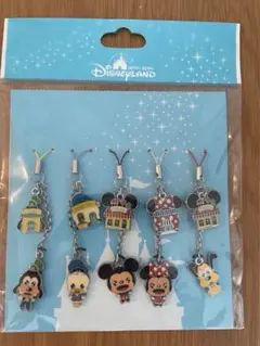 【新品未開封】香港ディズニーランド 限定 スマホストラップ 5本セットのサムネイル