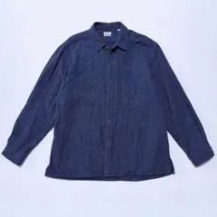 【steven alan】LOOSE FIT ボックスシルエット シャツ 長袖
