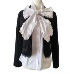 ダークコア　ダークコケット coquette ジャケット ホラゲ レース 00s ホラゲ 服 ロンT ダークコア ダークコケット coquette