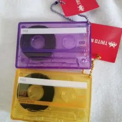 カセットテープキーホルダー　タイトー