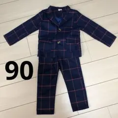 子供スーツ 男の子90ジャケットズボン 上下 セレモニー 七五三