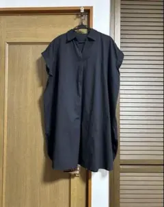 スキッパーシャツチュニック