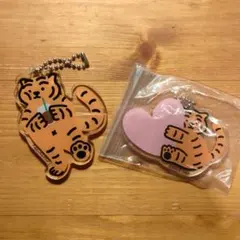 トラのアクリルキーホルダー