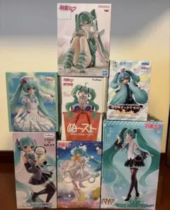 初音ミク 猫耳Tシャツver. シナモンロールミクフィギュアまとめ売り