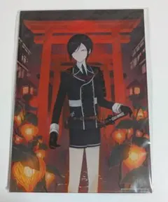新品☆刀剣乱舞【薬研藤四郎】ファミマ☆5周年☆クリアポスター☆2点