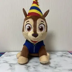 パウ・パトロール　チェイス　Lぬいぐるみ　パーティVer. ぬいぐるみ