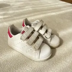 adidas スタンスミス　ピンク　14cm