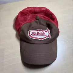 Von Dutch メッシュキャップ ブラウン/レッド 夏 アメリカ　帽子のサムネイル