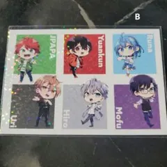 カラフルピーチ　ポストカード　B