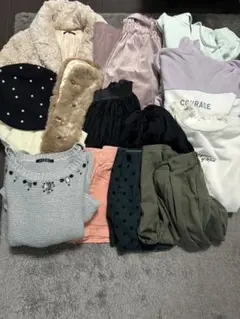 まとめ売り　ガーリー系　14点　ユニクロgu イング