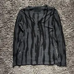 上野商会　長袖Tシャツ カットソー  ドクロ スカルトップス Mサイズ