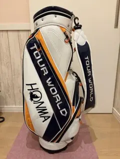 HONMA ゴルフバッグ シルバー ストライプ - メルカリ