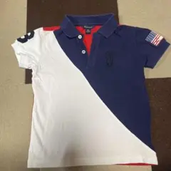 Polo Sport ポロシャツ 06 ネイビー/ホワイト/レッド