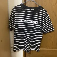 【美品】アメリカンホリック ボーダーTシャツMサイズ