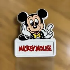 ミッキーマウス クリップ付きパスケース