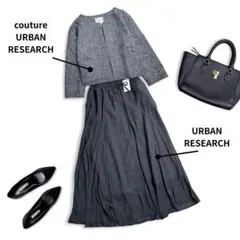 即日発送★アーバリサーチ　フォーマルセットアップ　スカート新品ML　卒業式入学式