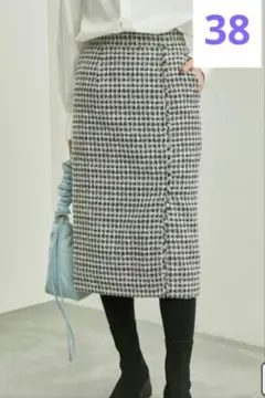 ROPE' PICNIC ツイード 膝下 タイトスカート Mサイズ