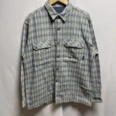 Patagonia パタゴニア ヘビーネルシャツ チェック柄 長袖 53865 - メルカリ