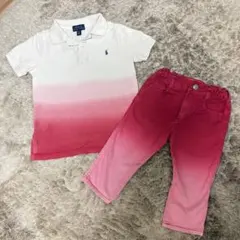 Polo Ralph Lauren グラデーションポロシャツ セットアップ