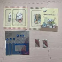 松屋.デニーズ x すみっコぐらし オリジナルA4クリアファイル ステッカー