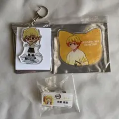 鬼滅の刃　アクリルコースター　善逸　キーホルダー　ネームバッジ　ナンジャタウン