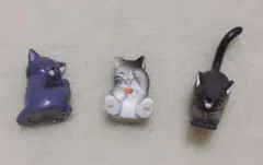 猫のフィギュア 3体セット
