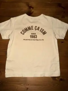 COMME CA ISM バックプリント Tシャツ 120A