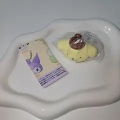 サンリオ マスコットキャップチャーム ポムポムプリン