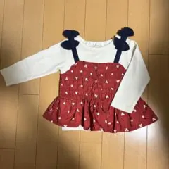 即購入可能♡petit main ディズニーロンパース 80サイズ　プティマイン