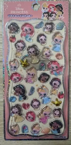 ディズニープリンセス プチドロ シール　ドロップ　　　正規品