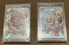 ドラゴンボールヒーローズ ゴジータHG2-53 通常＆日焼け PSA鑑定用状態