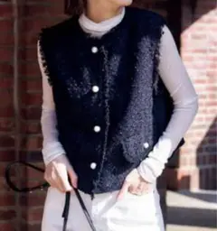 【美品】Arpege story ツイーディーベスト