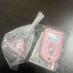 산리오 マイメロ ガラケー風ミラーチャーム シャカシャカテトラチャーム