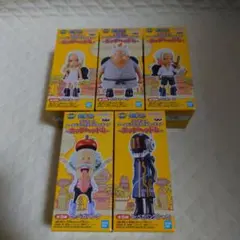 ワンピース ワールドコレクタブルフィギュア エッグヘッド4 5点セット③