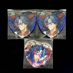 にじさんじ 魁星【Rose Valentine】ランダムハート型缶バッジ