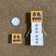 マインクラフト アクションフィギュア スノーゴーレム マイクラ