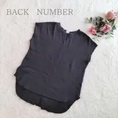 【バックナンバー】 レディース ノースリーブ Tシャツ ブラック Mサイズ