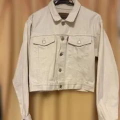 お値下げしました。リーバイス　ホワイトGジャン サイズM