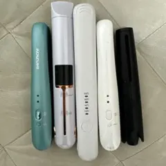 コードレスヘアアイロン　セット売り