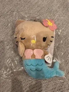 【ハローキティ】アイベル　ハローキティ マスコットチャーム　人魚　ぬいぐるみ