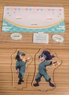 最終値下げ忍たま乱太郎 30周年原画展 アクリルスタンド 七松小平太　中在家長次